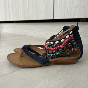 Beaded sandals